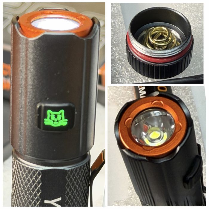 LED фенер мощен магнезиво-алуминиев малък Cob диод 2026 модел