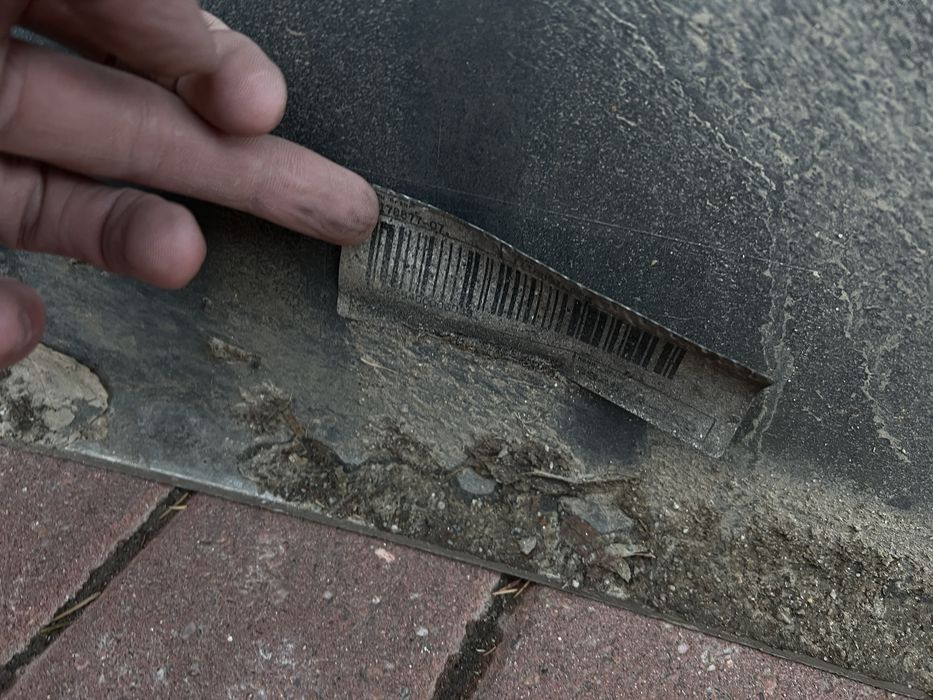 Bara spate bmw e60 titan silber gri