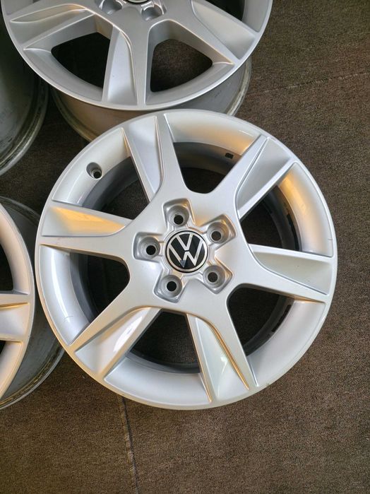 4 Jante Aliaj 5x112 16'' OE Skoda Octavia Superb Karoq YETI / VW Golf Sharan Passat Tiguan Touran Caddy T-ROC