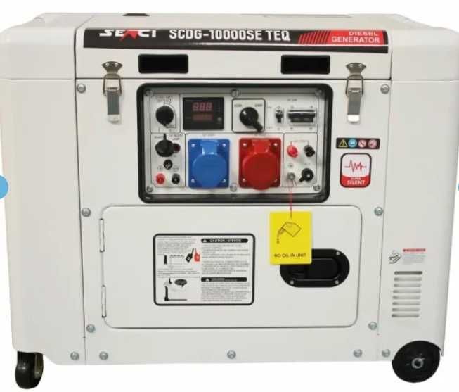 Дизелов генератор за ток SENCI SCDG-10000SE TEQ/ 200/400V/ 9.4kW