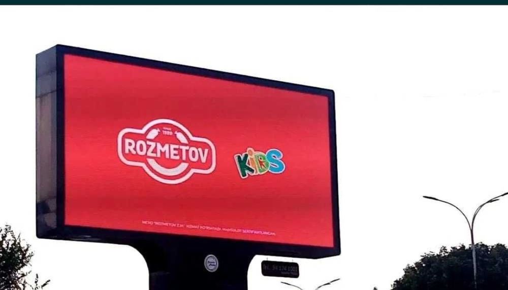 Termiz/Термиз/Лед экран/Led ekran/Реклама на Лед экранах/Tashqi reklam