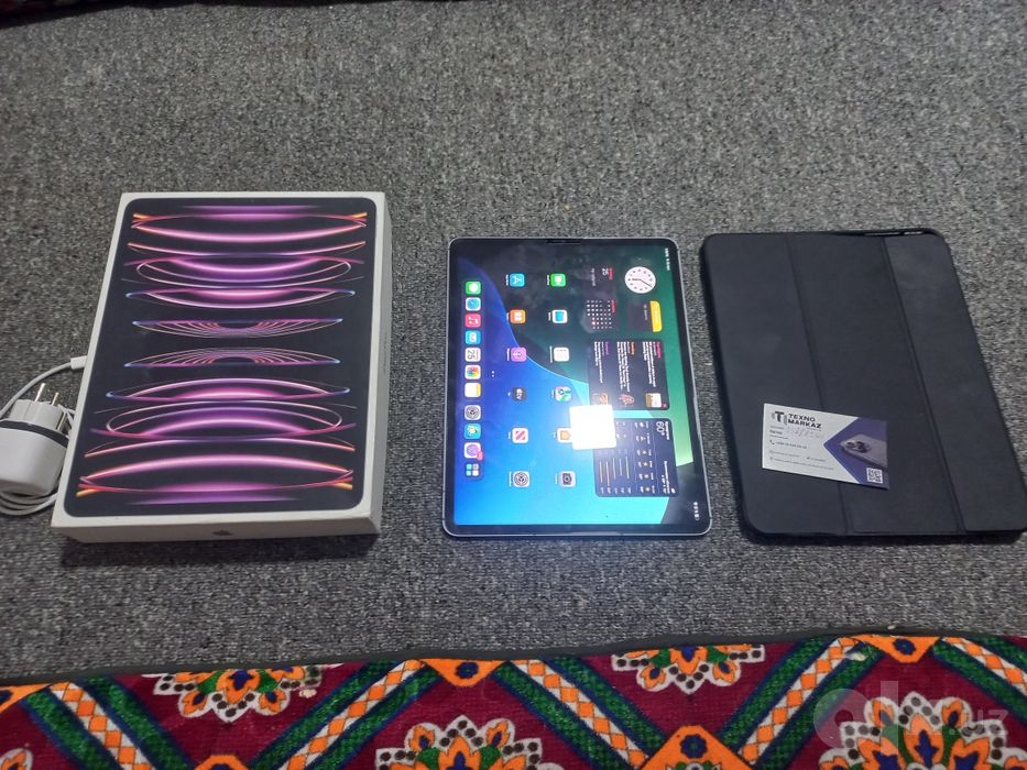 Apple iPad Pro 12,9 dyuymli (6-avlod) M2 protsessorli, 256 GB