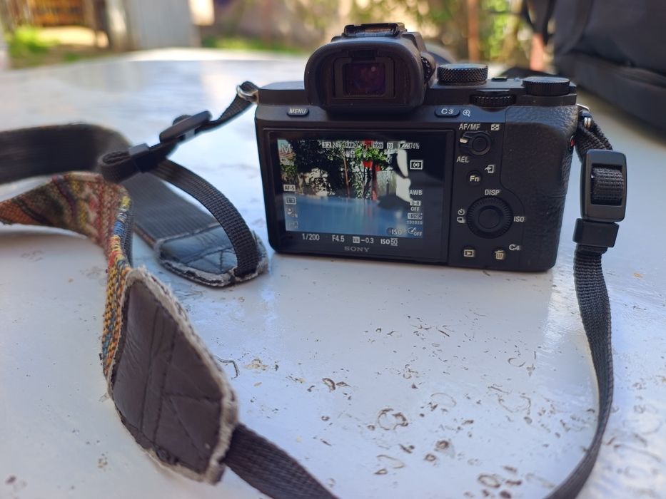 Sony a7 ii  și obiectiv că nou