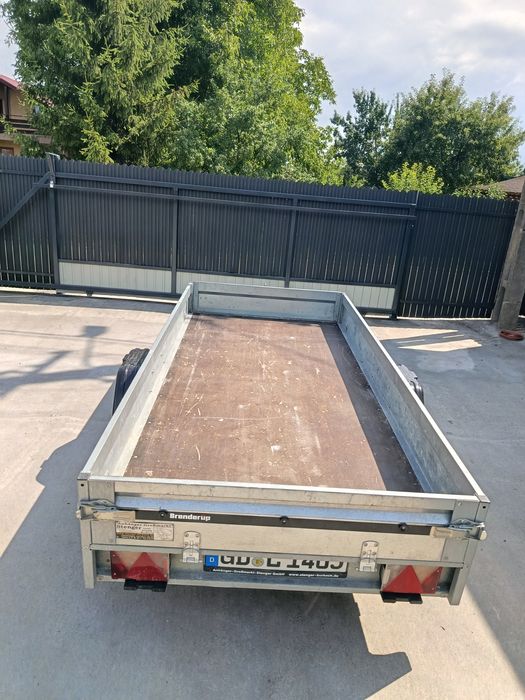 Remorca Branderup 750kg 1280x2700x260 din Germania An 2021