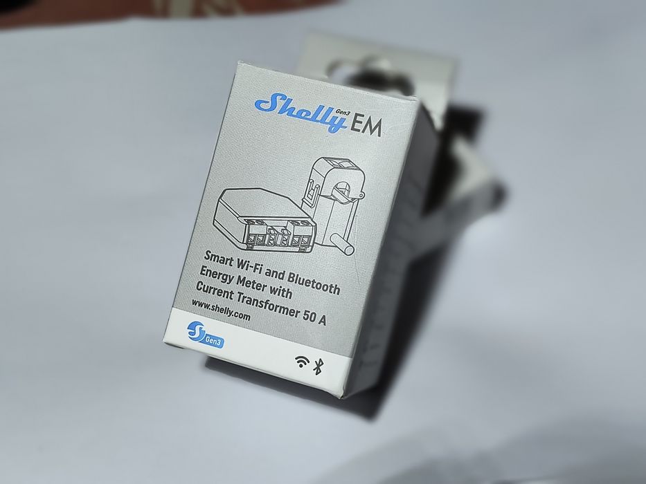 Smart senzor Shelly EM și Shelly Plus 1