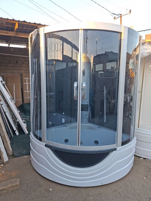 Катта 135x135см Душ кабина фулл  ЖАКУЗИ