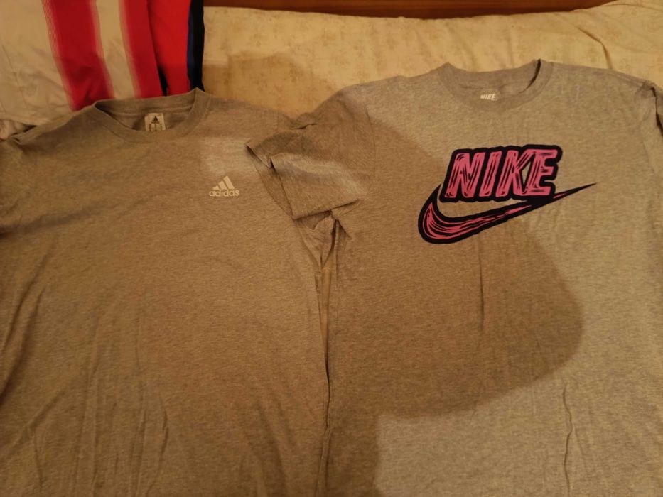 Тениски adidas nike размер L