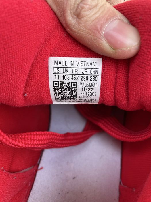 Adidas campus червени