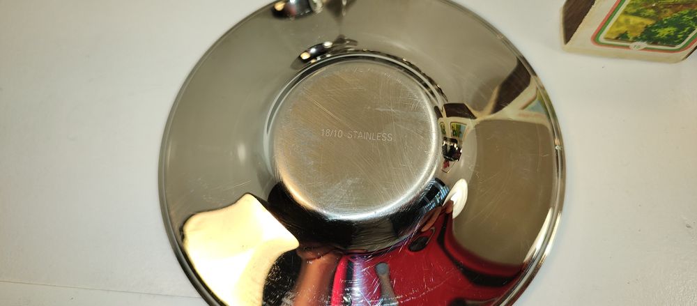 Сервиз на кафе от полирана стомана 18/10