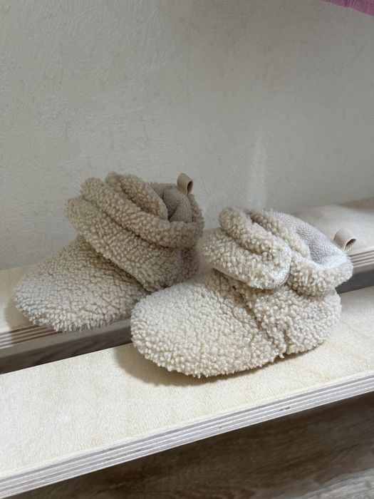 Ботиночки пинетки теплые