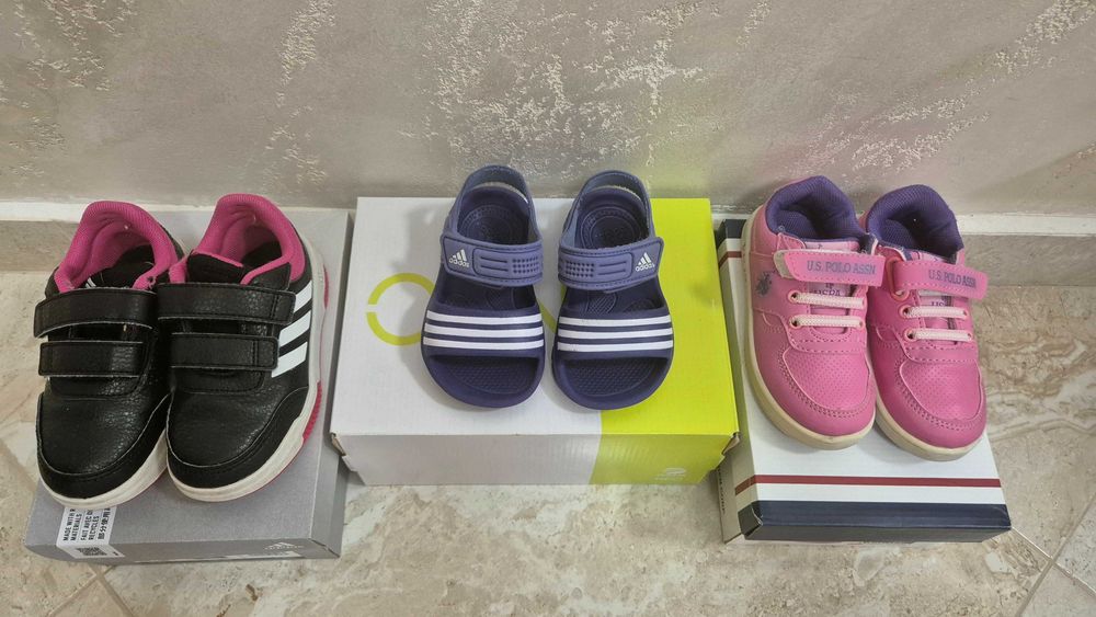 Детски обувки Nike,Adidas, U.S.Polo, Ponki, Mayoral и др.