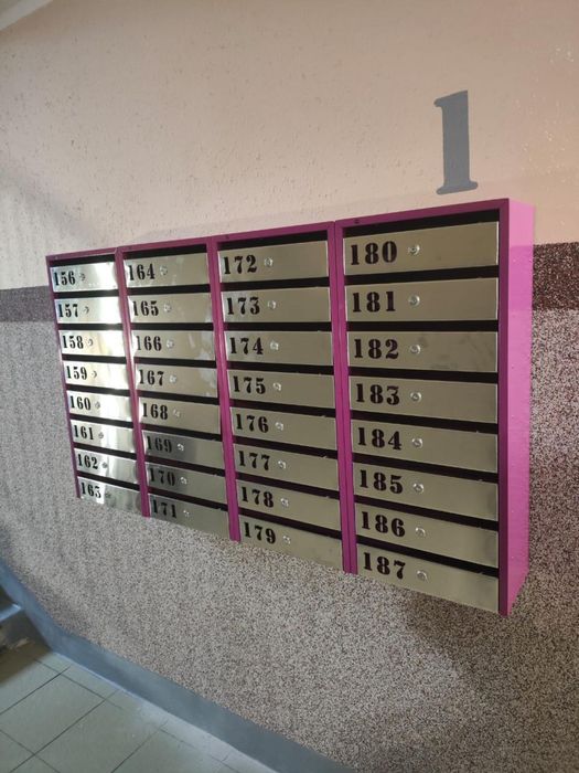 Почтовые ящики в подьезд