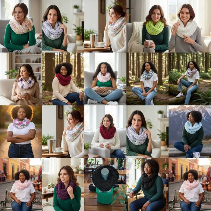 Ръчно изработени шалове