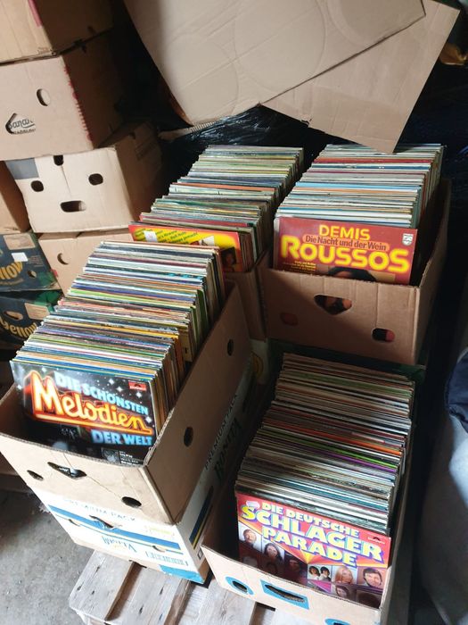 Vând Lot 1500 Discuri Vinil muzica clasica mixta pentru pick-up