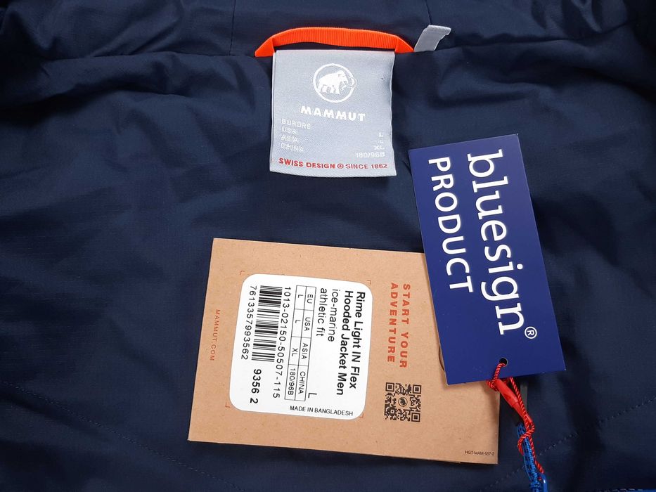 Mammut Rime Light IN Flex - Оригинално мъжко яке размер L