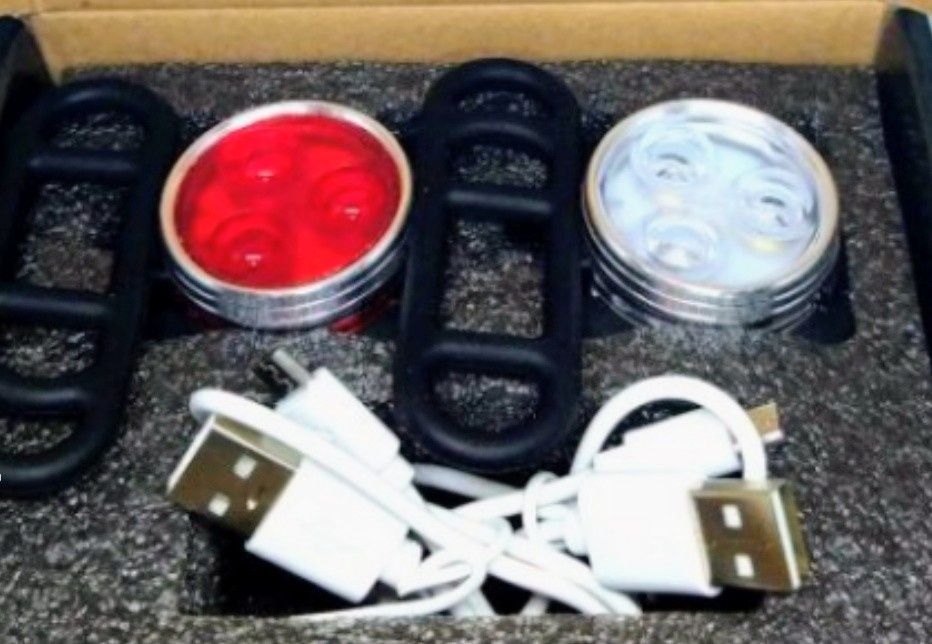 Фар и стоп за колело фар презареждаем комплект велосипед водоустойчив