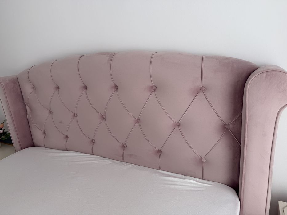 Pat tapitat / mobilier dormitor/