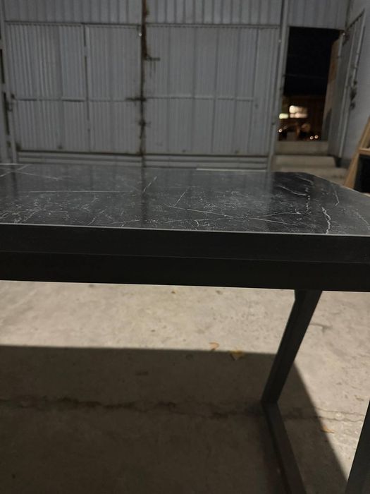 Компьютерный стол «BlackLine» 120×60×75 — металл, МДФ