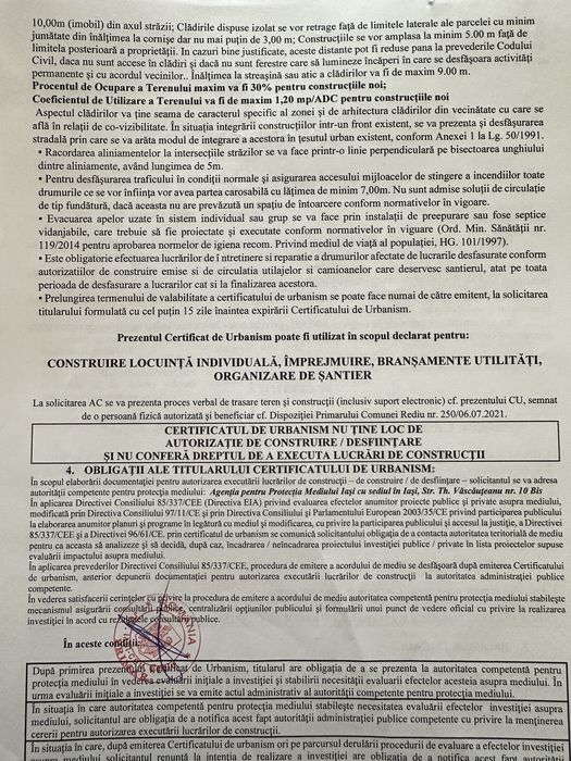 Teren intravilan Breazu