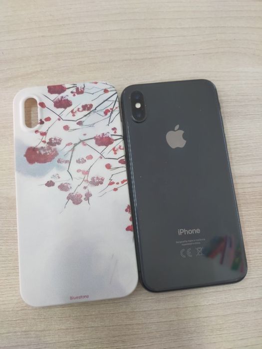 iphone X 2018 акум 76% и samsung a32 64gb