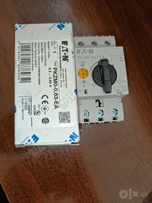 Автомат защиты двигателя EATON PKZM0 063 EA оригинал