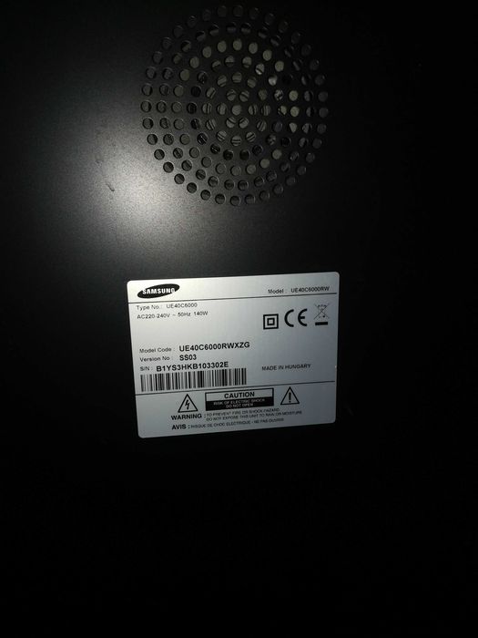 Телевизор Самсунг UE40C 6000RWXZG40 инча