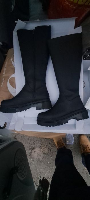 Дамски ботуши  черни