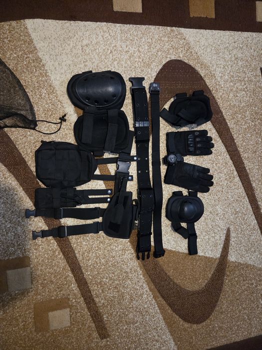 Echipament airsoft negru