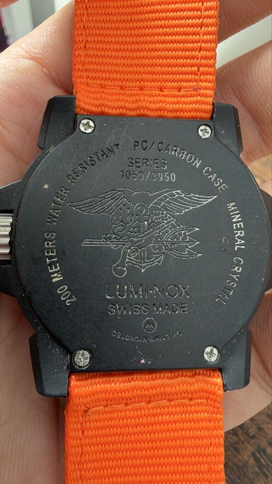 Luminox diver model aniversar original ceas