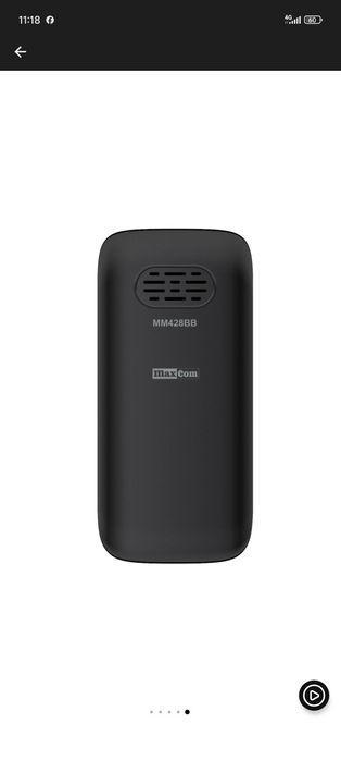 Maxcom MM-428 seniori dual-sim decodat