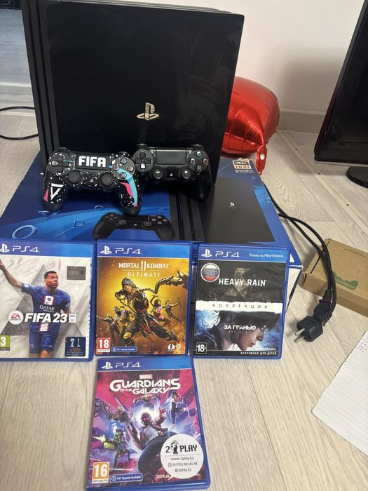 Ps4pro 1tb в отличном состояний
