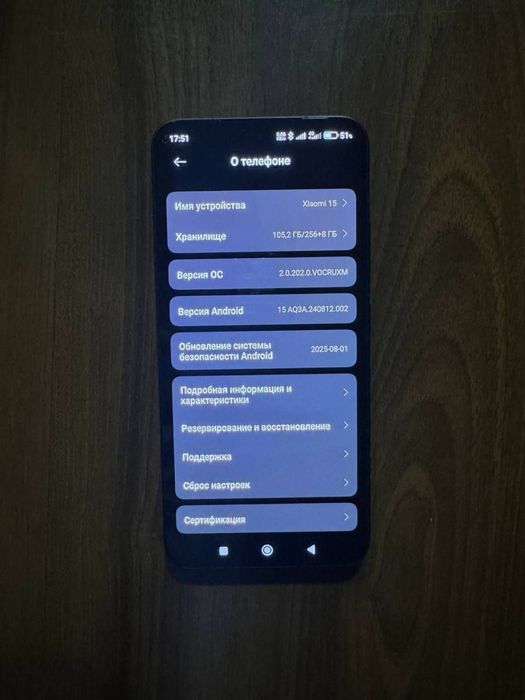 Xiaomi mi 15 black. global version.