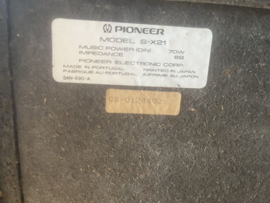 Тонколони Pioneer s-x21