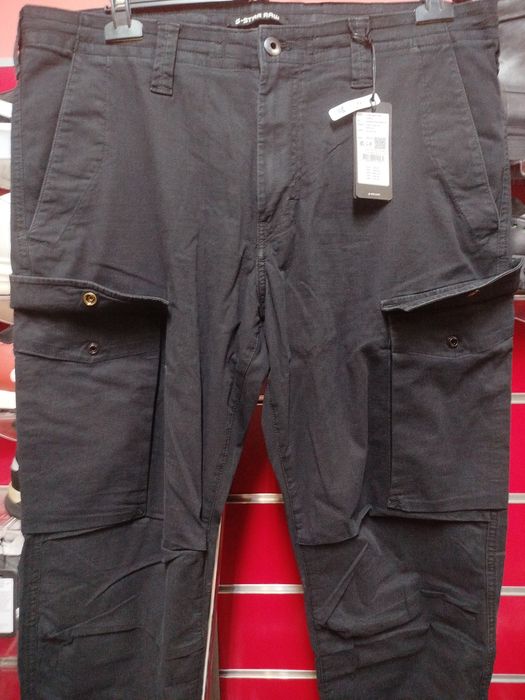 Оригинален панталон G-Star Raw Core W36 нов мъжки черен cargo карго