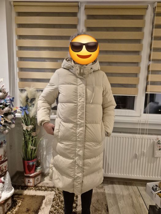 Geacă lungă cu umplutura puf Vero Moda – stare impecabilă