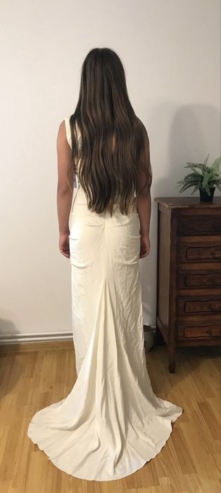 Rochie mireasa matase