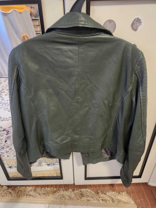 Кожаная куртка-косуха, 44 размер