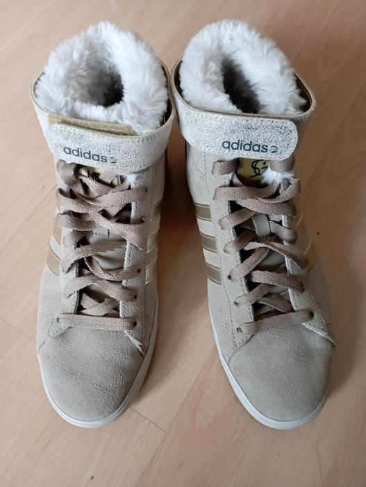Нови дамски сникърси естествен велур AdidasNEO Selena Gomez collection