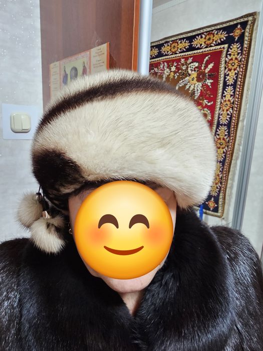 Продаётся норковая шапка в отличном состоянии