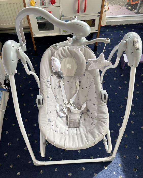 Бебешки шезлонг люлка 2 в 1