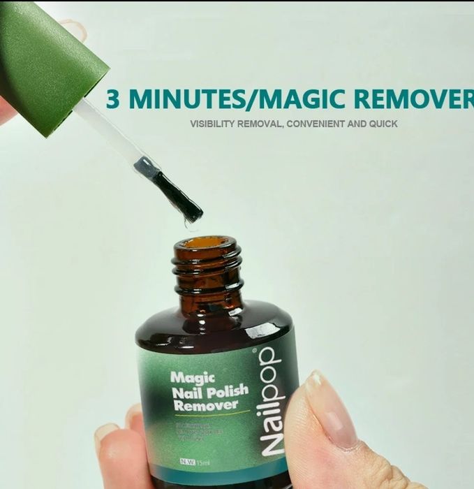 Magic Nail Polish Remover NailPop - течност за сваляне на гел лак