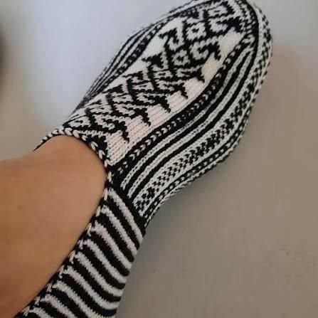 Șosete de lână Turkmenă