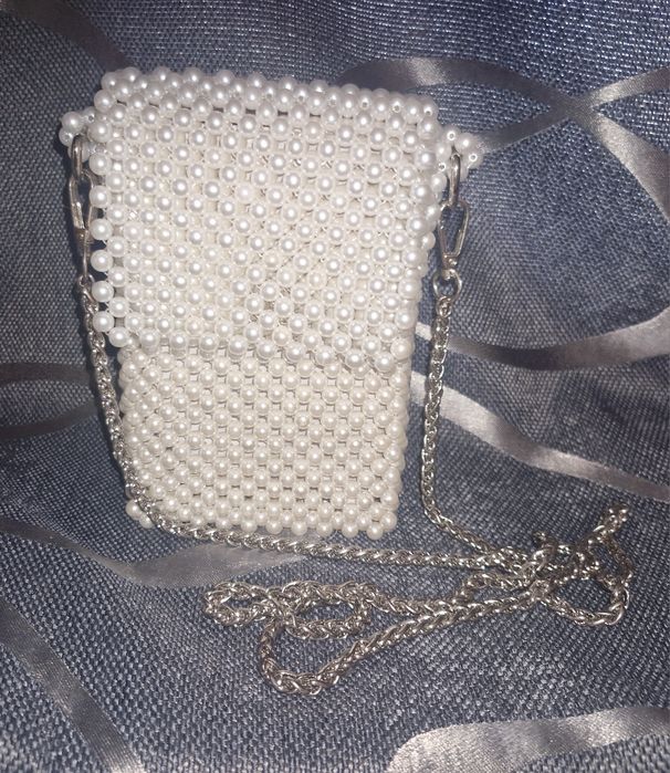 Сумка  из  бусин