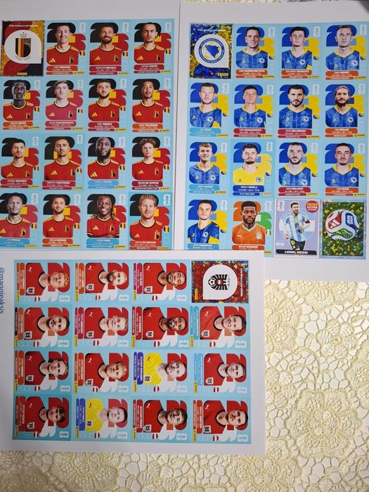 Jucatori Fotbal WC 2026 sticker