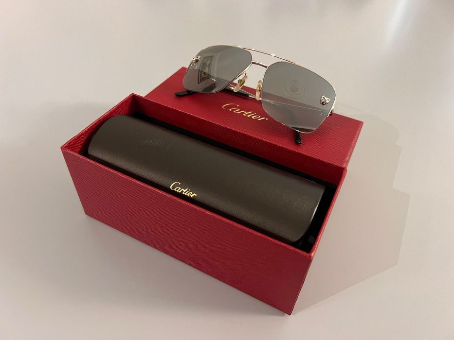 Cartier CT0244S - Оригинални слънчеви очила (пълен комплект)