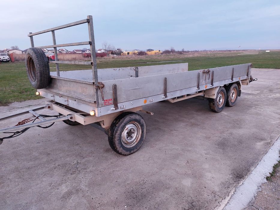 Vand  remorca 3500 kg (3,5t) 3 axe 3900 euro (apicola 4900 euro)