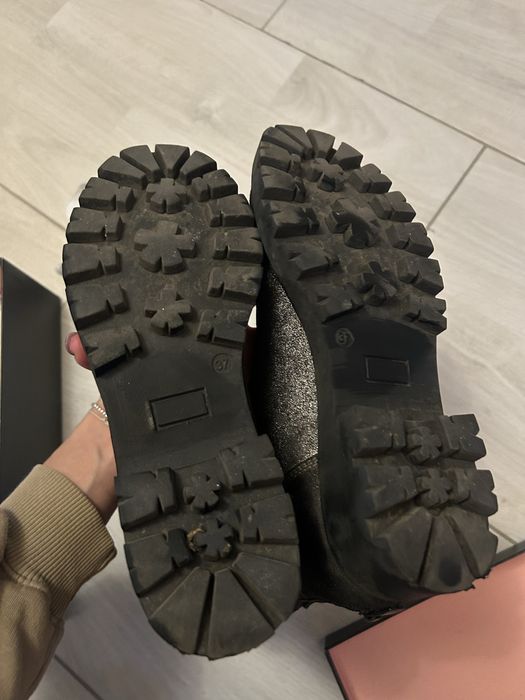 Ghete Avani argintii Musette 38