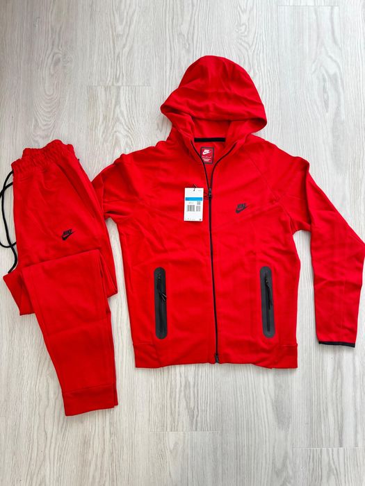 Trening Nike Fleece Rosu  100% Bumbac