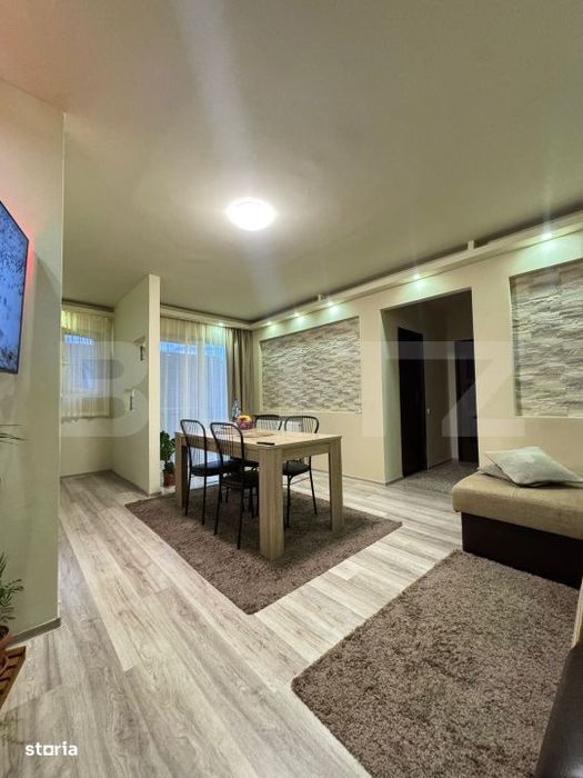 Apartament 3 camere, 60mp, 2 balcoane, etaj intermediar, Somesului — fotografia 1