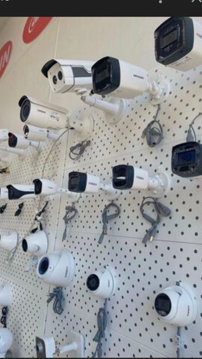 Установка видеонаблюдения и камеры